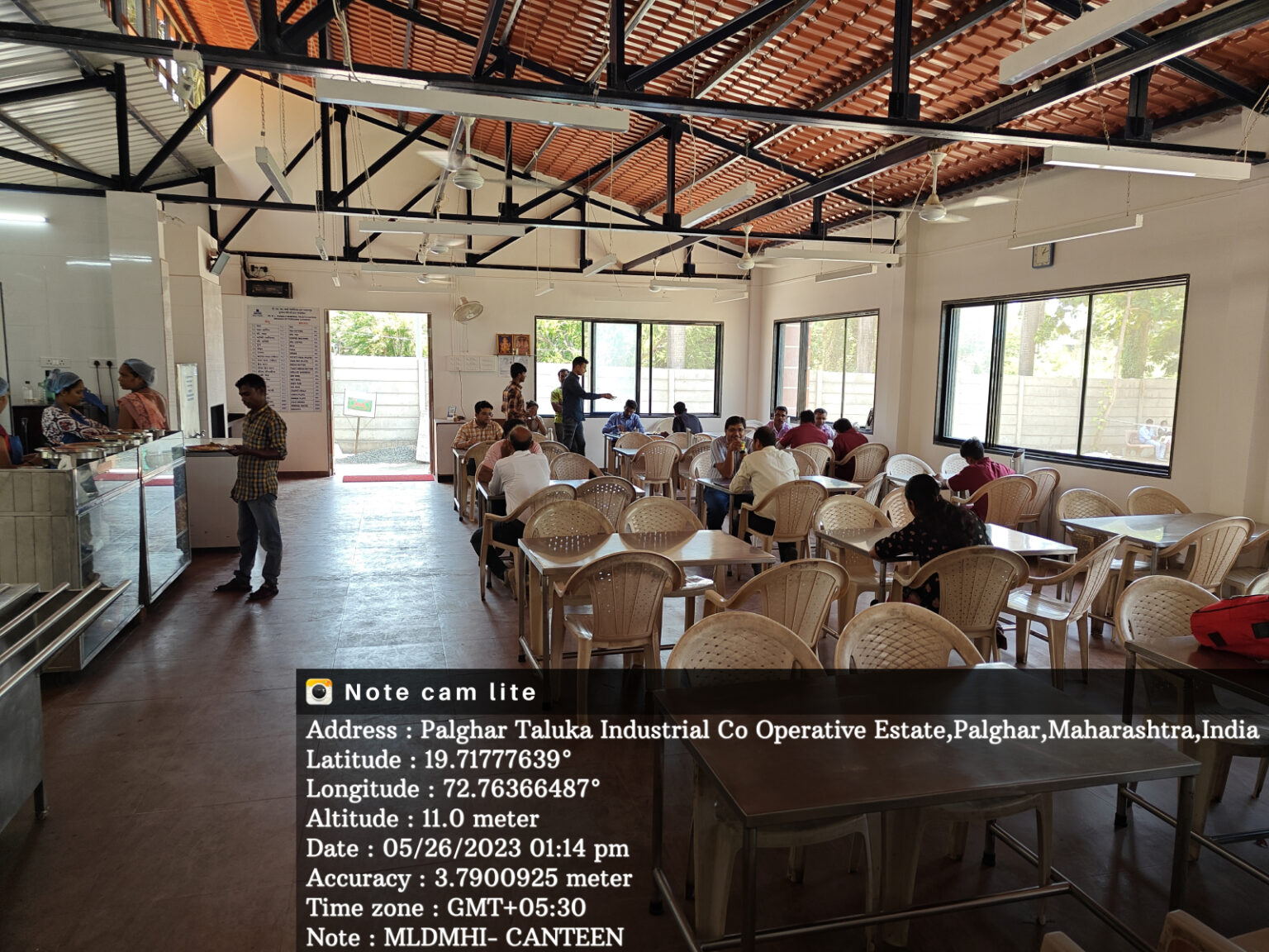 Infrastructure New Canteen 2023 Dr M L Dhawale Memorial